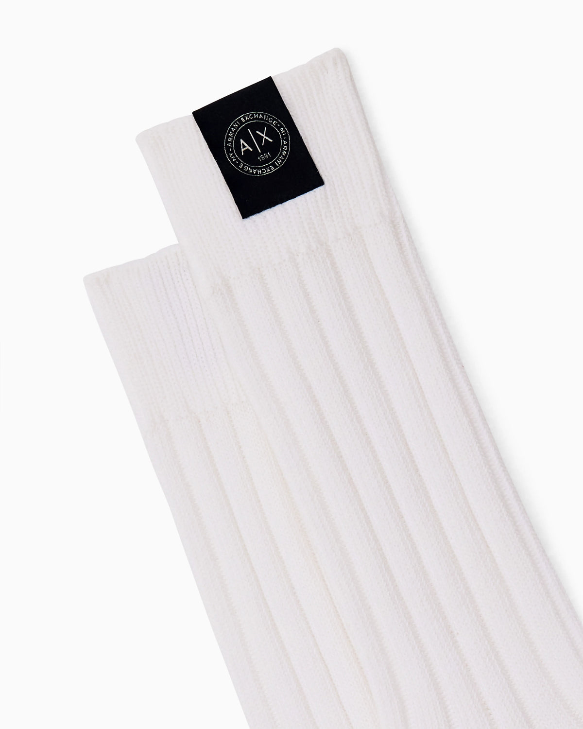 Socks regular fit ribbed cotton