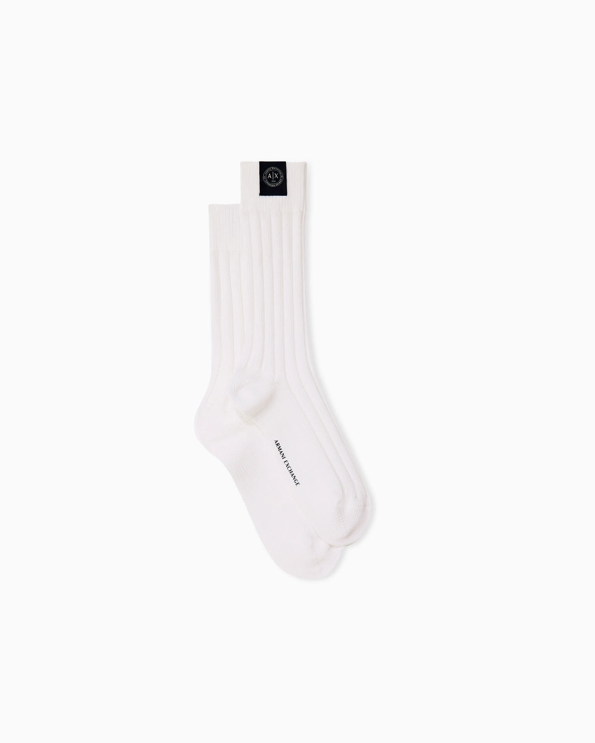 Socks regular fit ribbed cotton