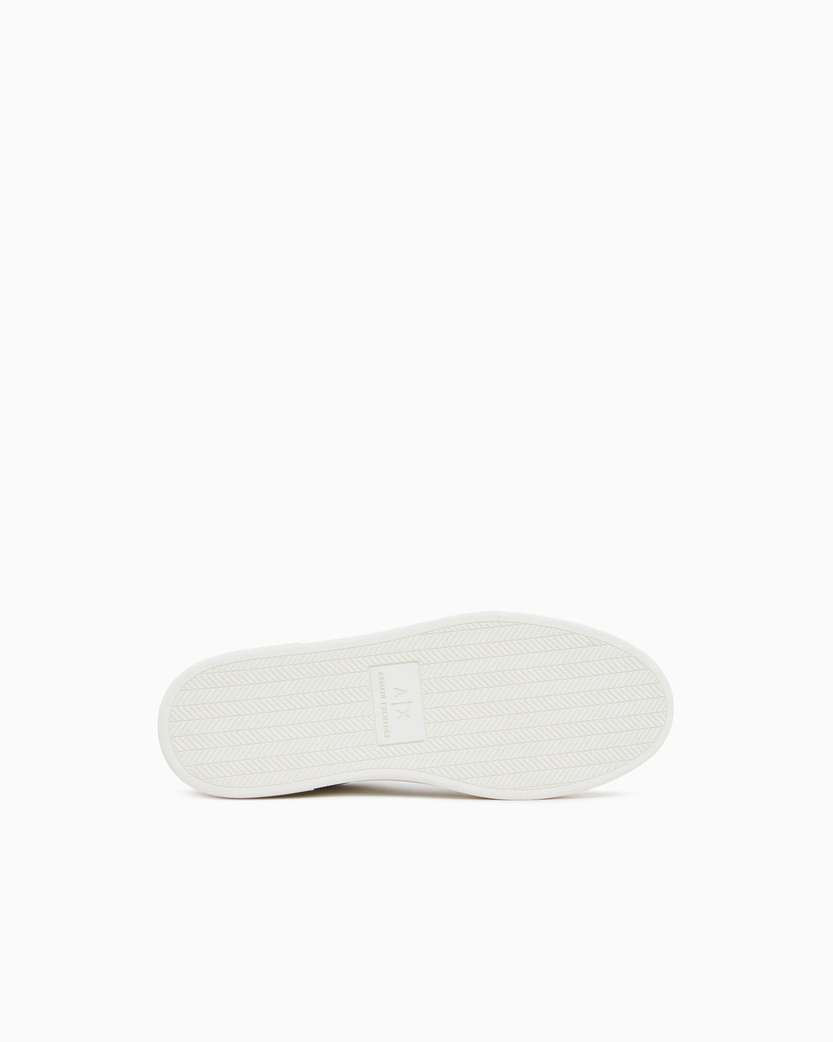 Sneakers in suede with all-over logo and rubber sole