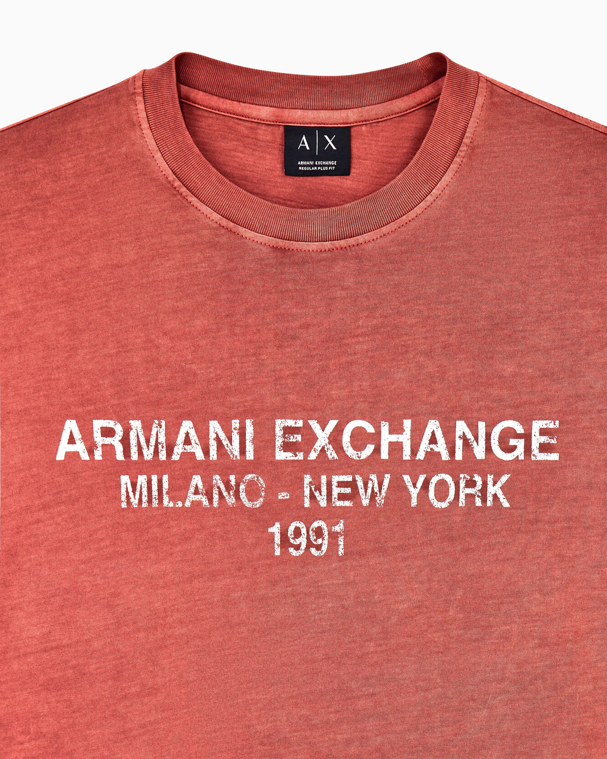 regular t-shirt garment-dyed cotton jersey