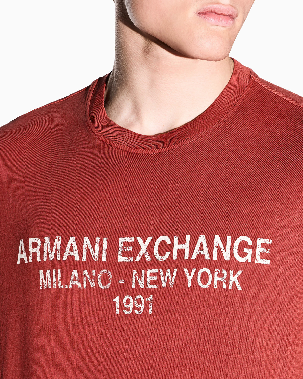 regular t-shirt garment-dyed cotton jersey