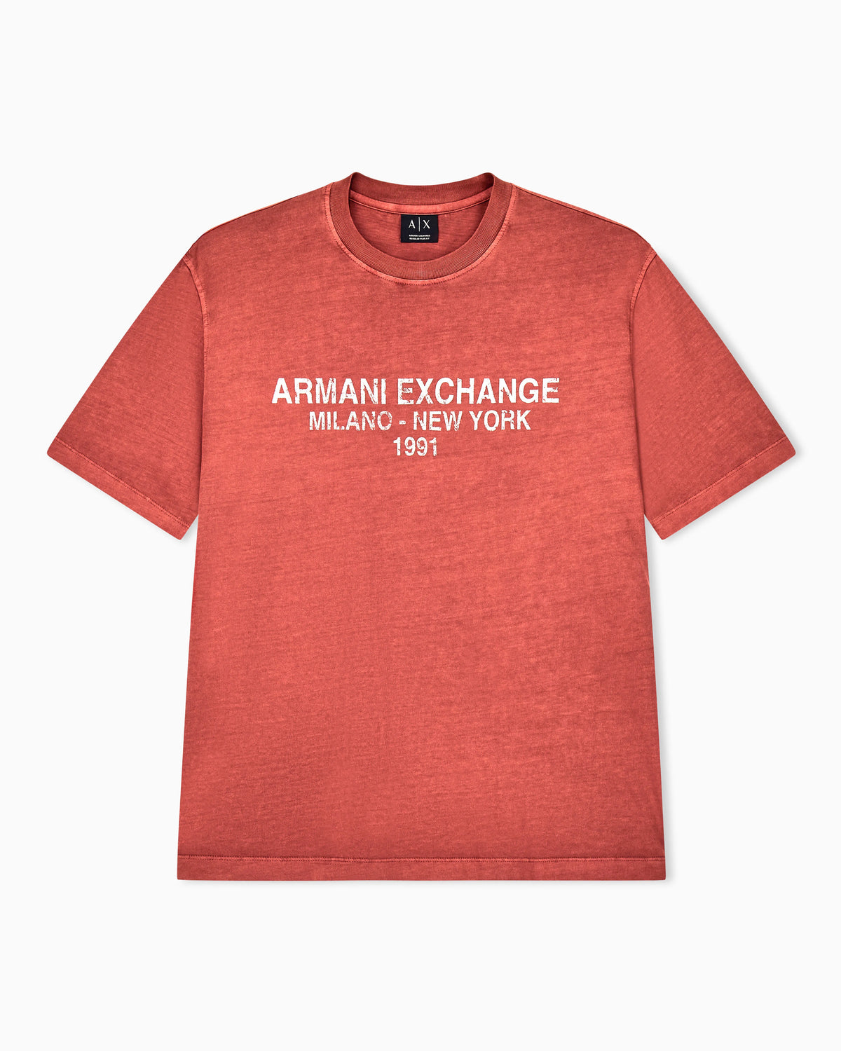 regular t-shirt garment-dyed cotton jersey