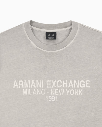 regular t-shirt garment-dyed cotton jersey