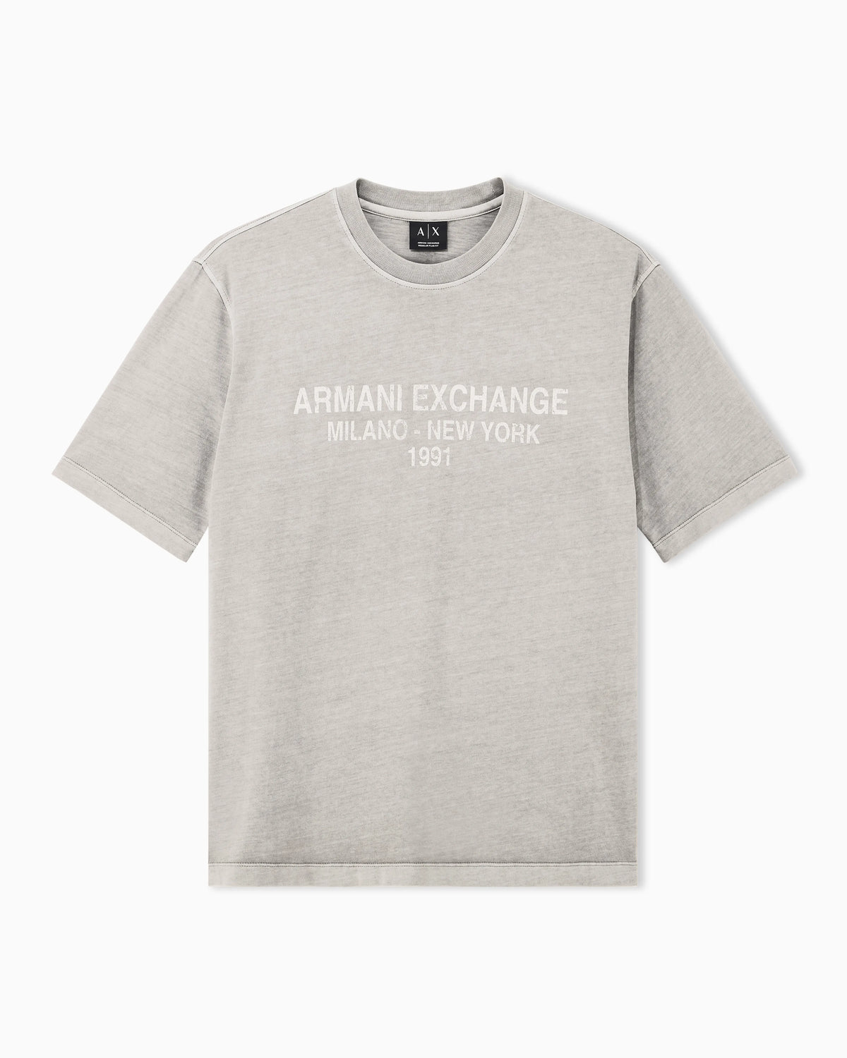 regular t-shirt garment-dyed cotton jersey