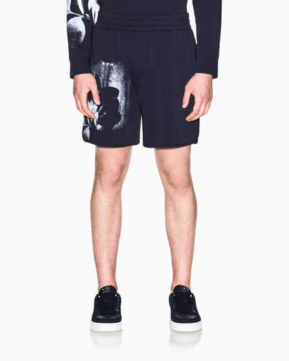 regular fit shorts jersey bonded stretch cotton