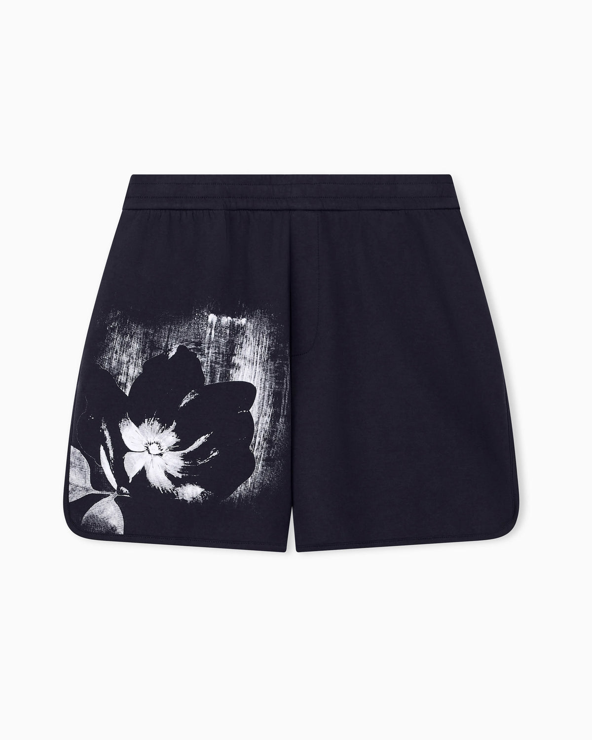 regular fit shorts jersey bonded stretch cotton