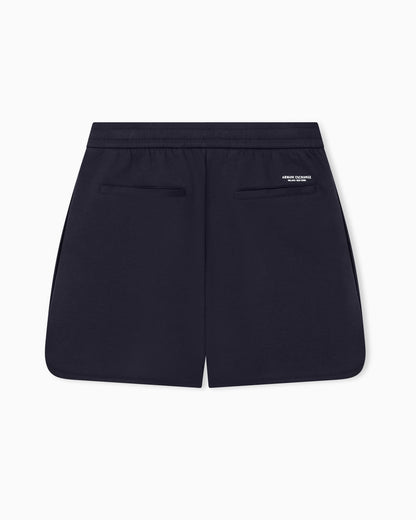 regular fit shorts jersey bonded stretch cotton