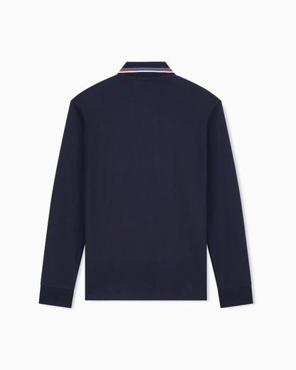 regular fit polo shirt in cotton piquet