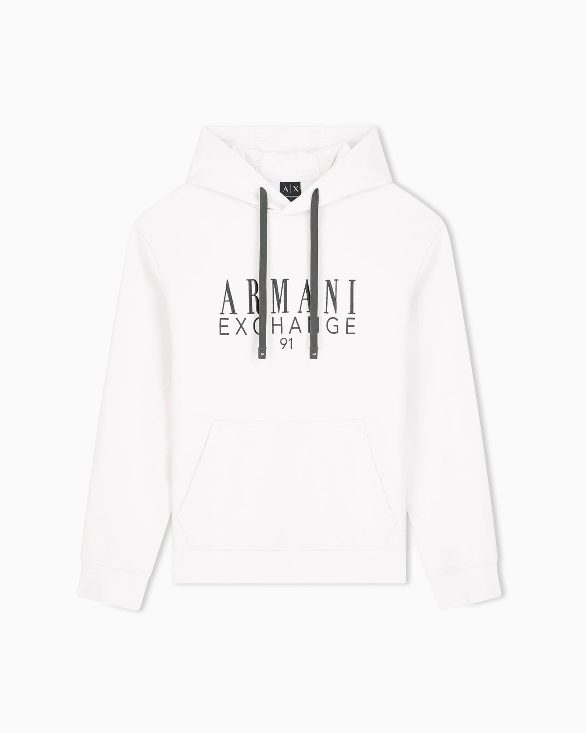 hooded sweatshirt in cotton French terry