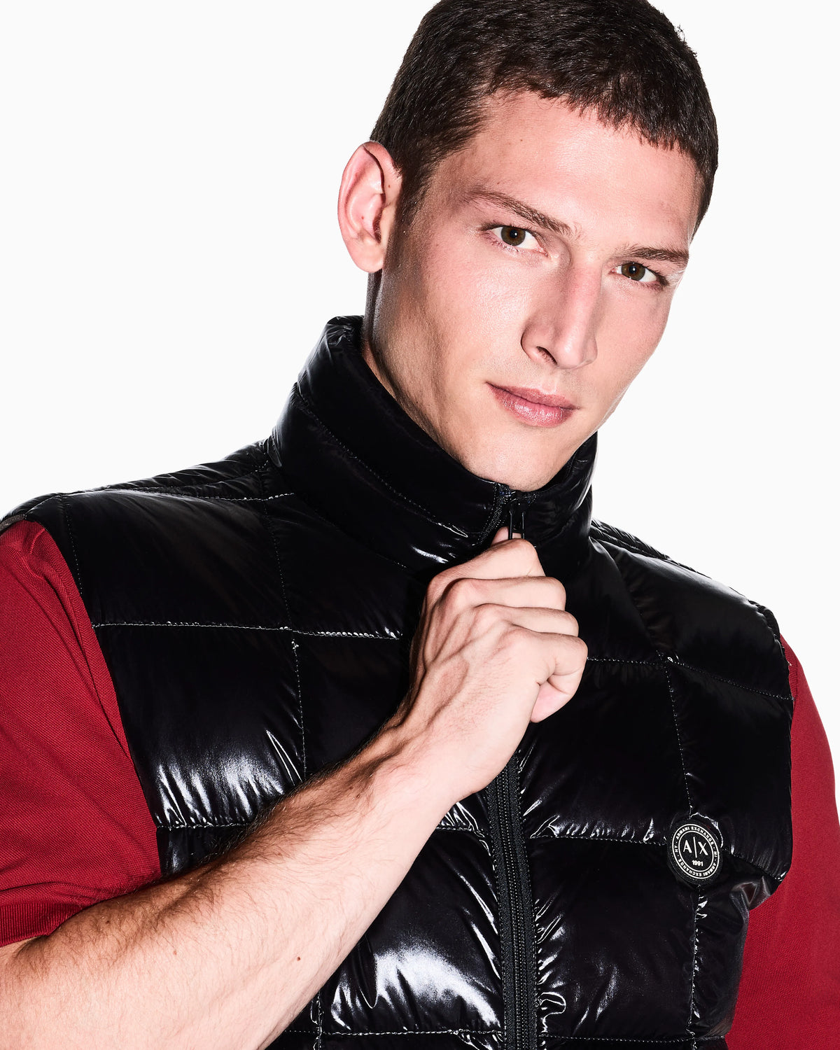 down jacket nylon with down feather padding