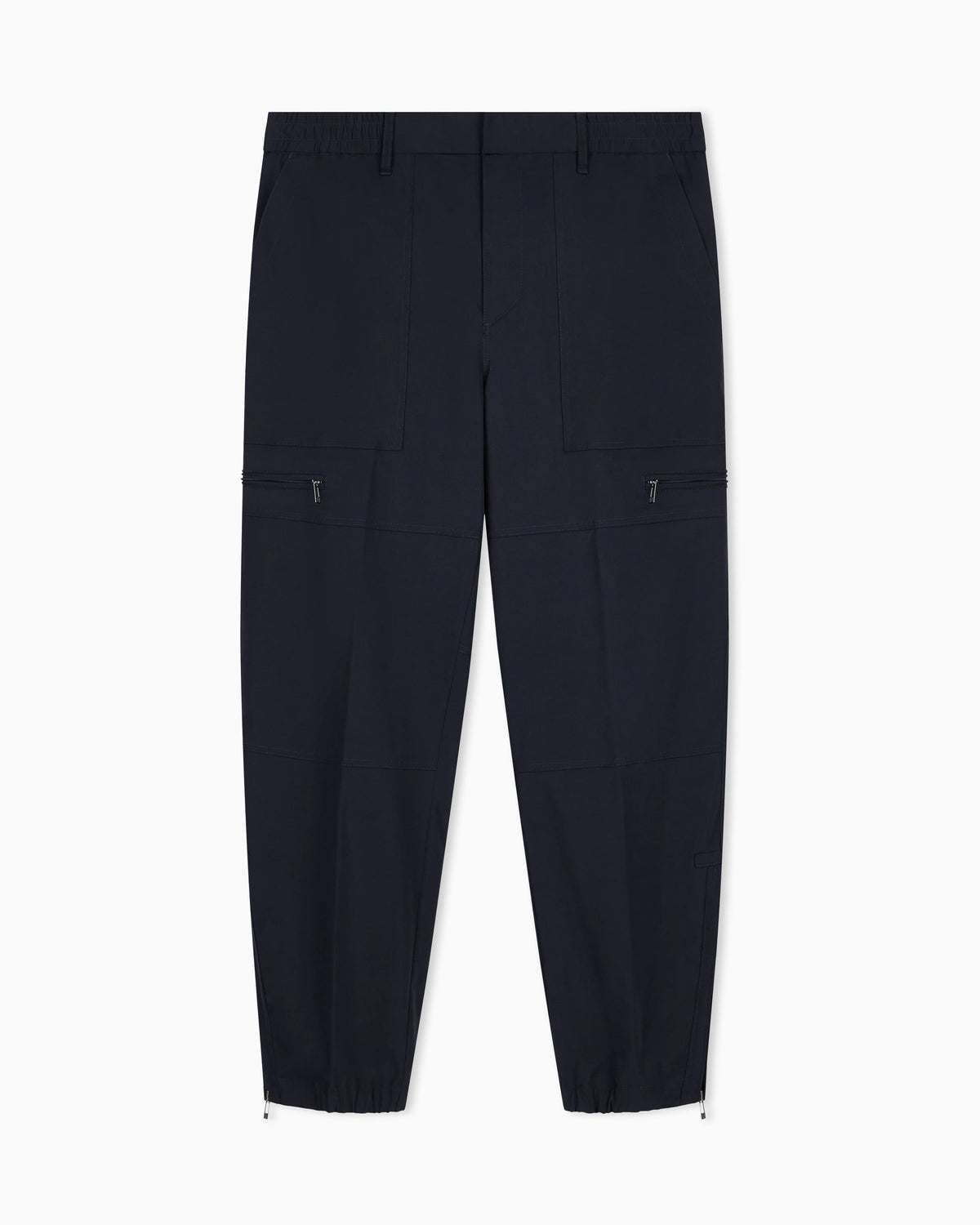 regular fit trousers with lining