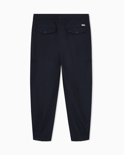 regular fit trousers with lining