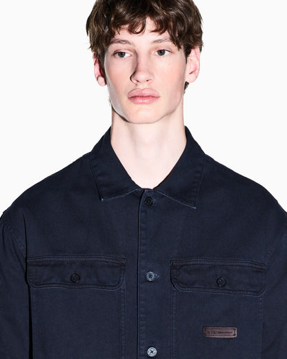 oversized fit shirt in cotton