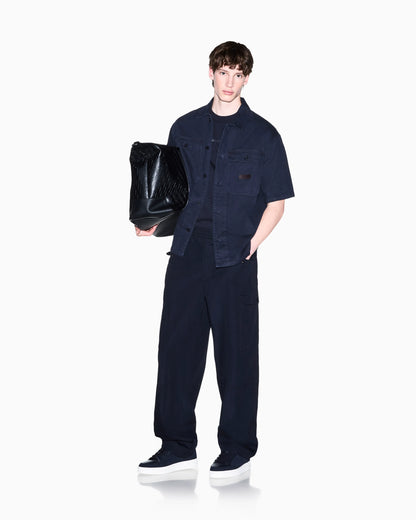 oversized fit shirt in cotton