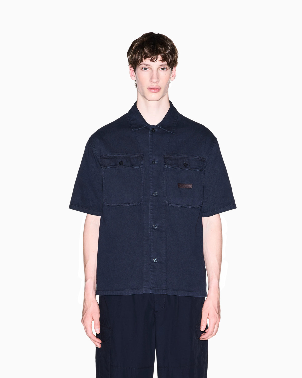 oversized fit shirt in cotton