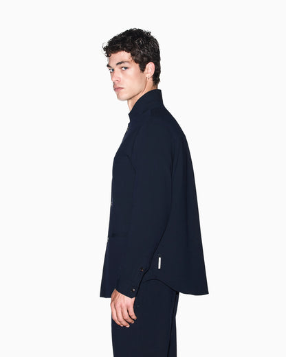 regular fit blazer stretch viscose blend
