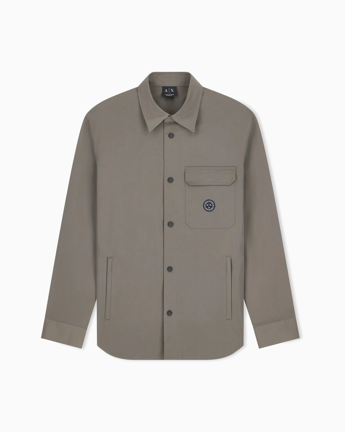 oversized fit shirt with lining