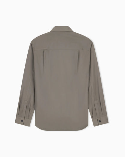 oversized fit shirt with lining