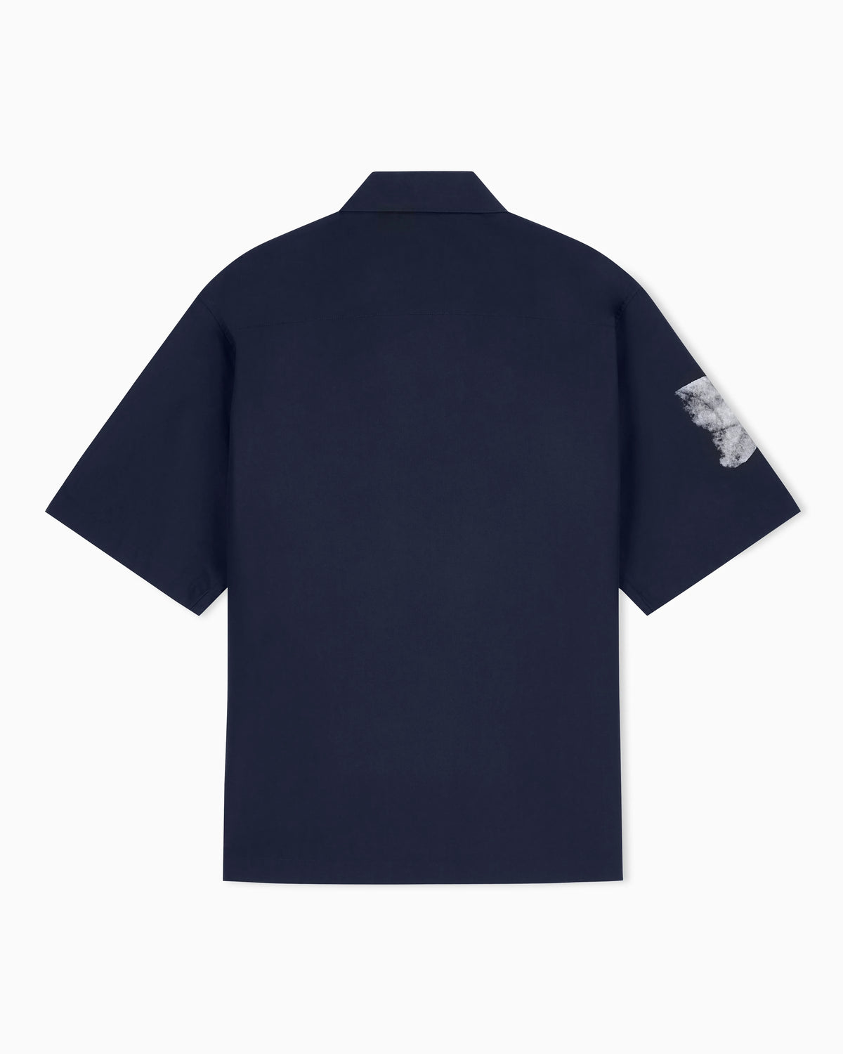 oversized shirt in yarn-dyed cotton with cotton lining