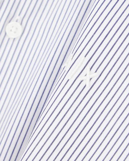 regular fit shirt in yarn-dyed cotton