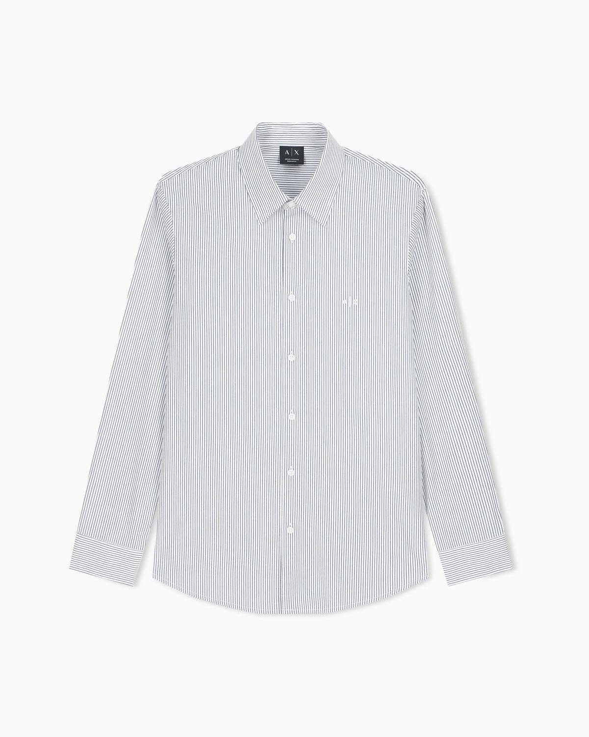 regular fit shirt in yarn-dyed cotton