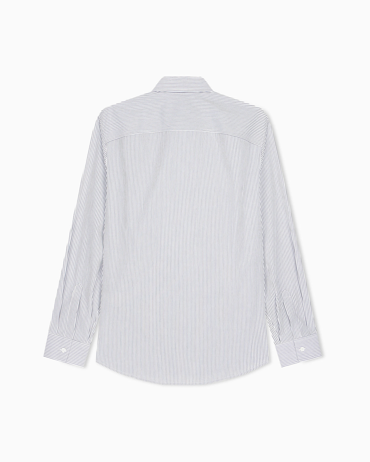 regular fit shirt in yarn-dyed cotton