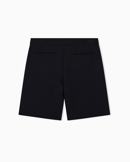 Shorts bonded stretch cotton jersey regular fit