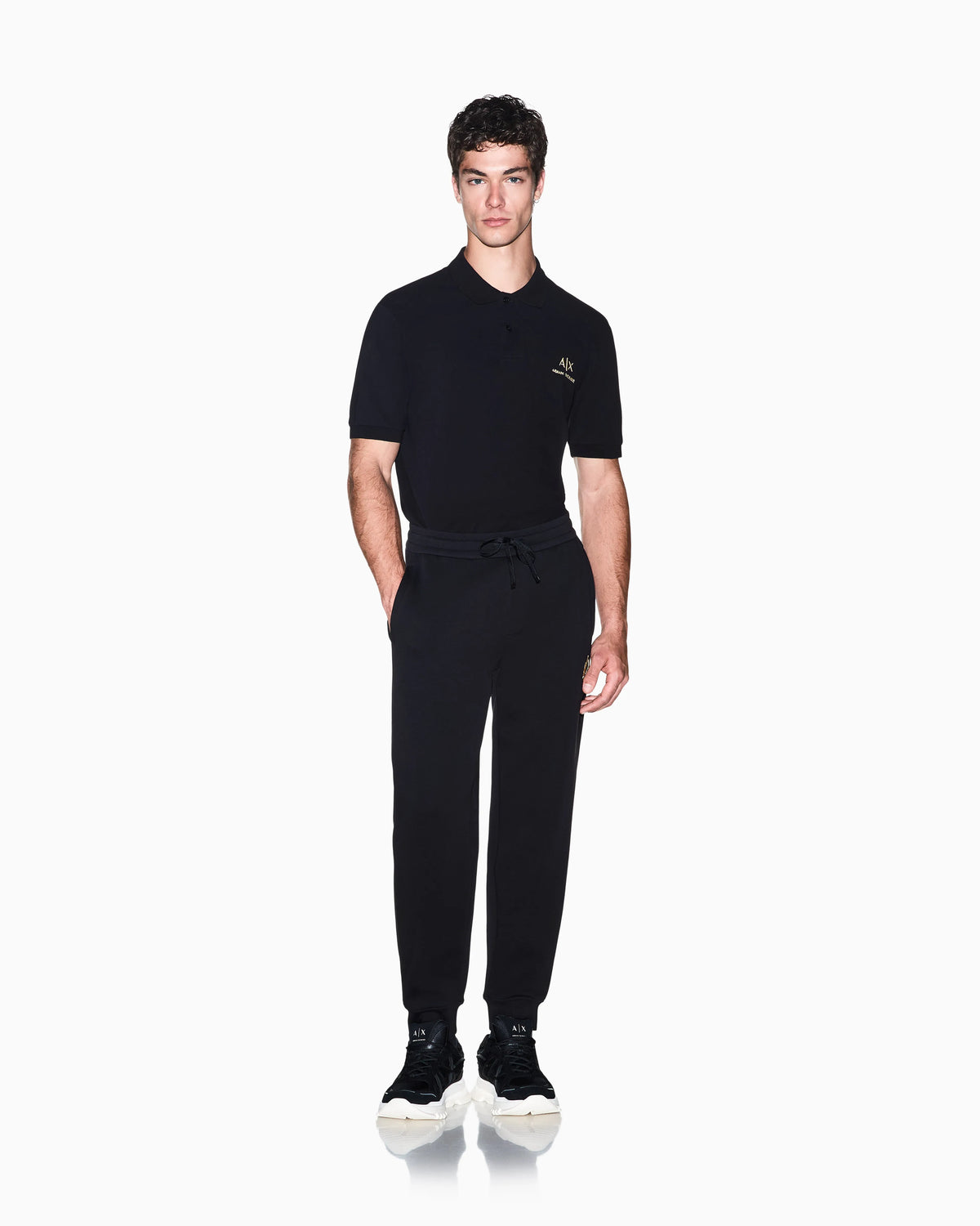 regular fit polo shirt in cotton piquet
