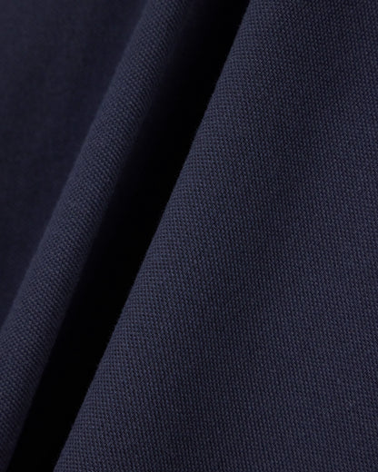 slim fit t-shirt in cotton piquet with rib details