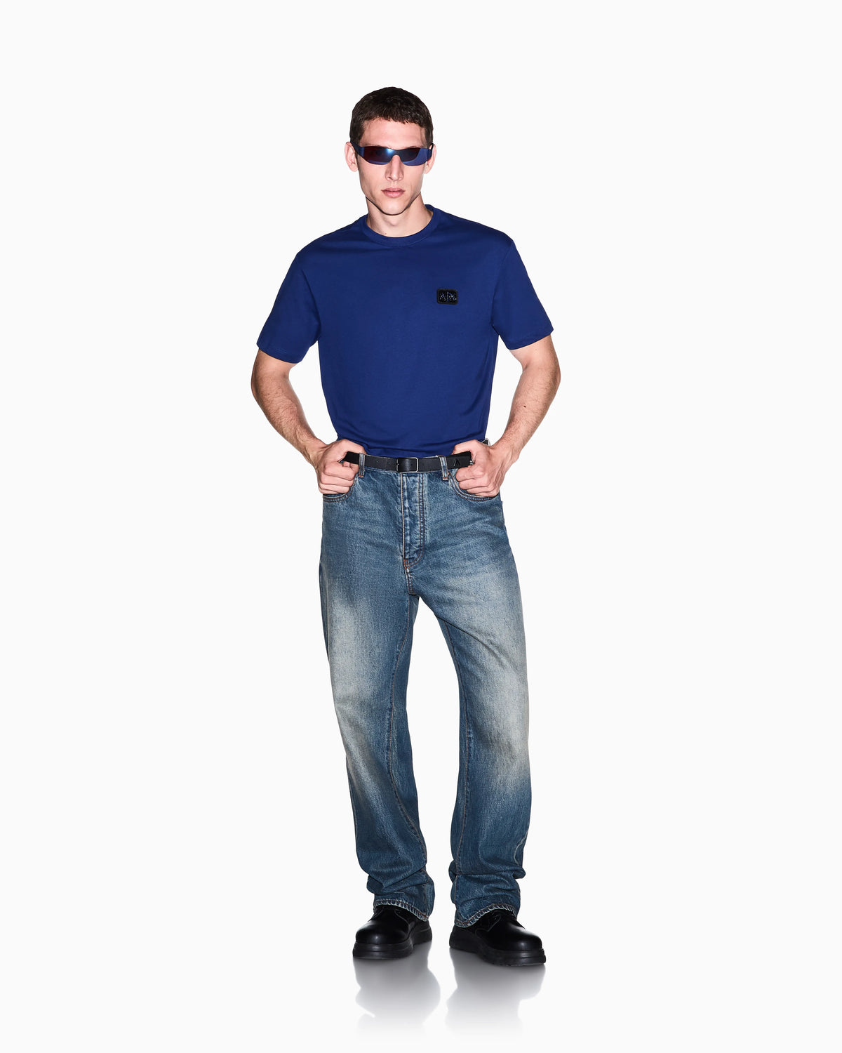 regular t-shirt in cotton jersey