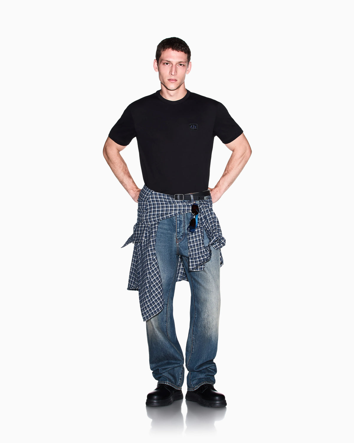 regular t-shirt in cotton jersey