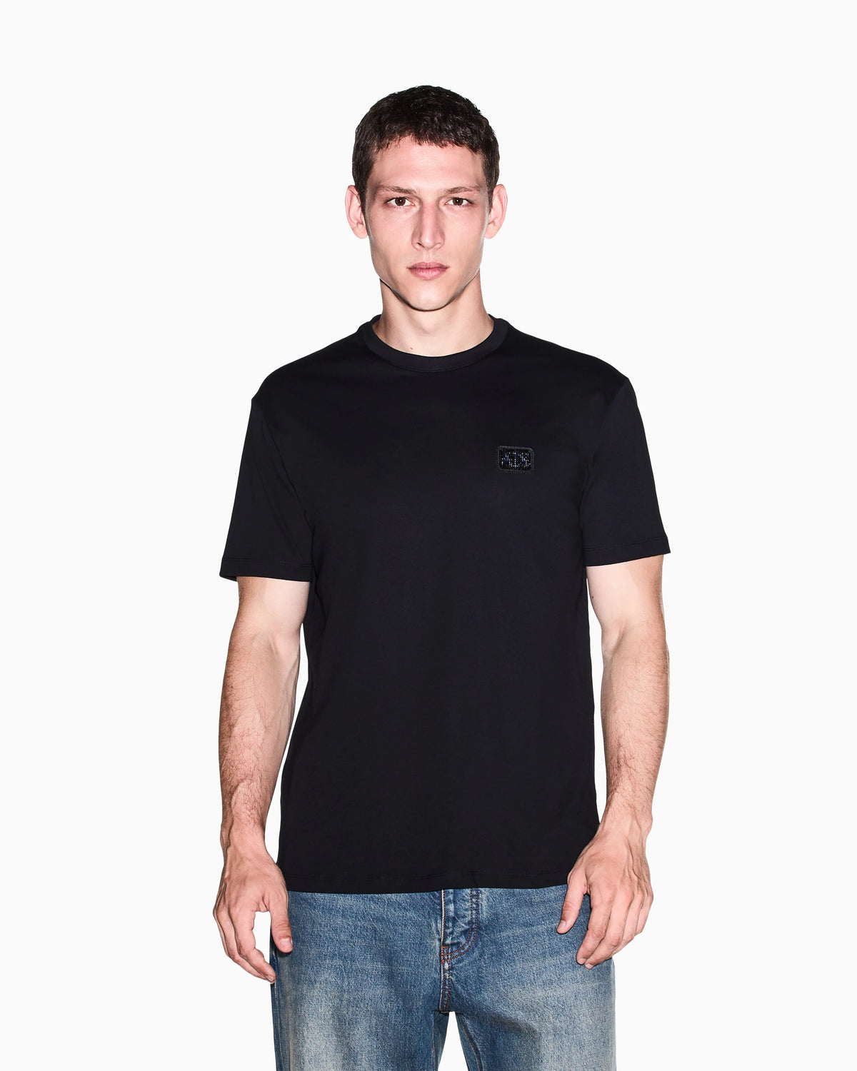 regular t-shirt in cotton jersey