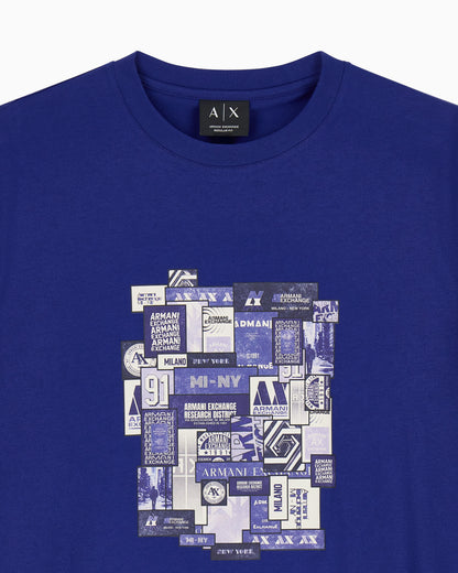 regular t-shirt in cotton jersey