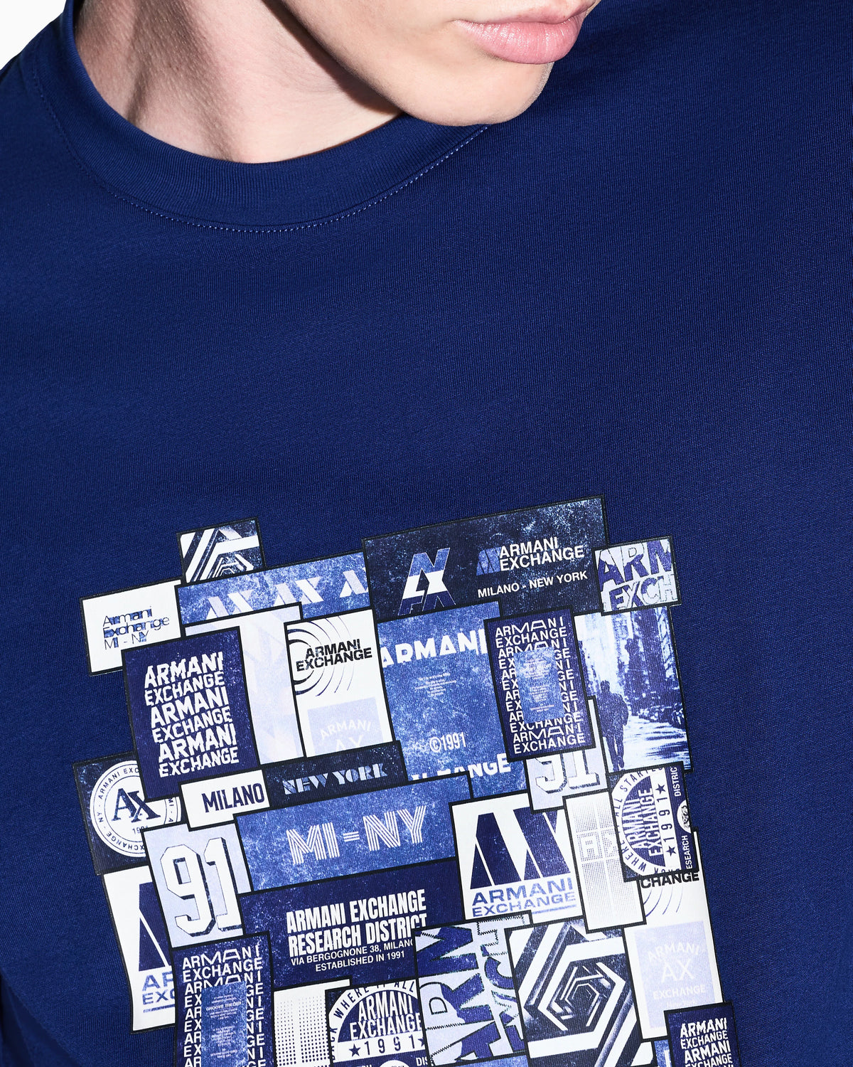 regular t-shirt in cotton jersey