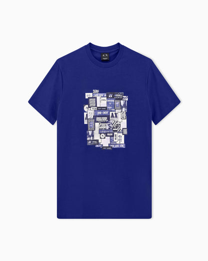 regular t-shirt in cotton jersey