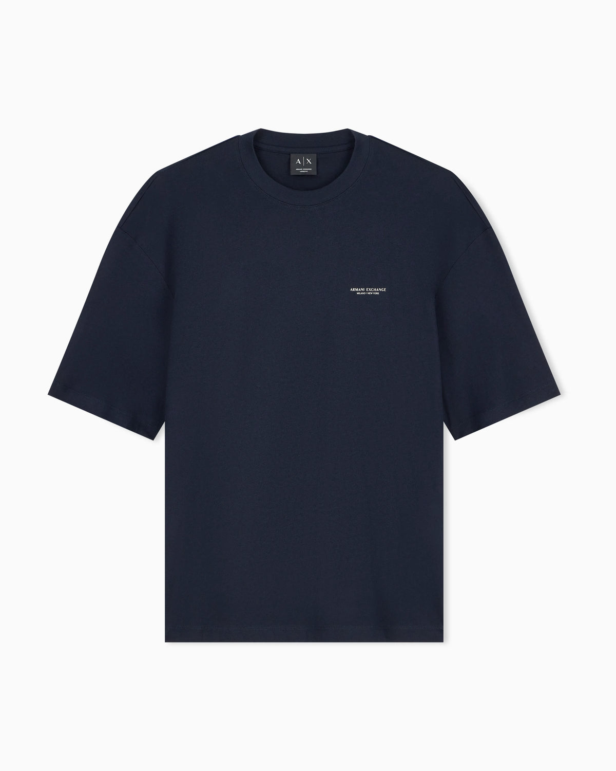 Loose fit top in cotton jersey