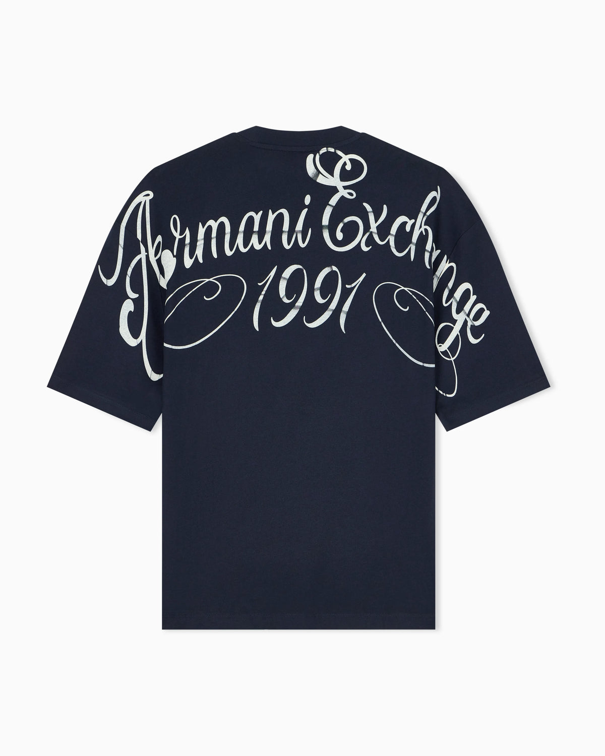 Loose fit top in cotton jersey