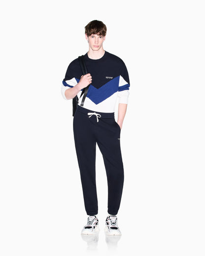 regular fit pullover in cotton