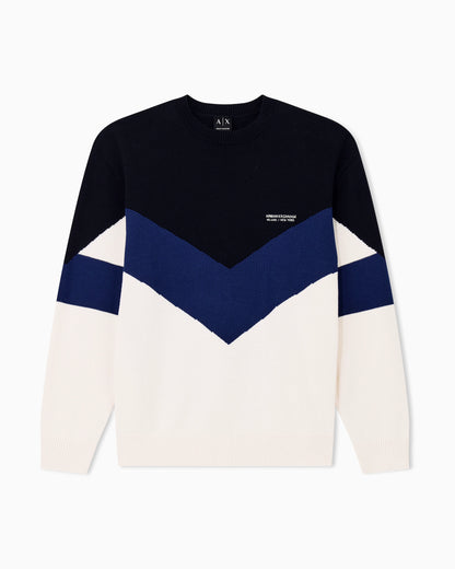 regular fit pullover in cotton