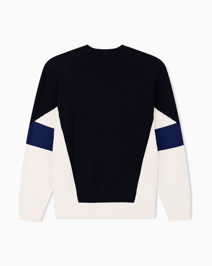 regular fit pullover in cotton