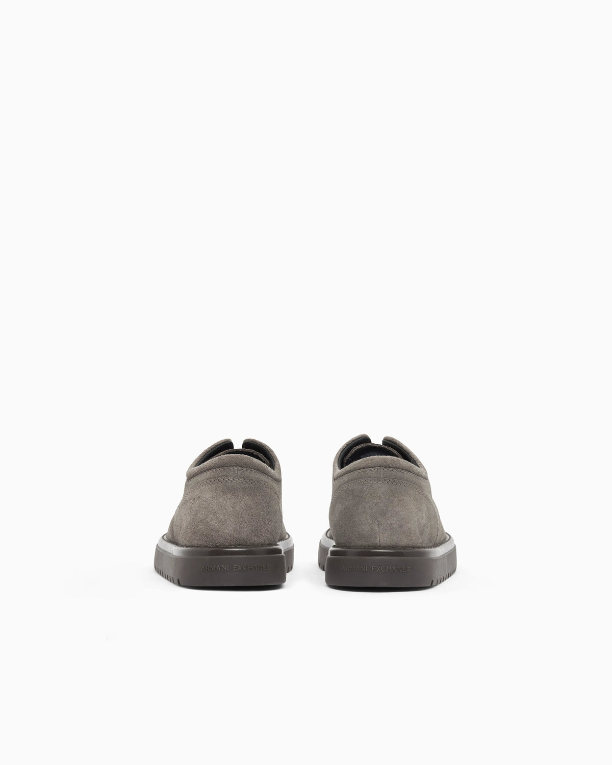 Laced shoes regular fit suede with rubber sole