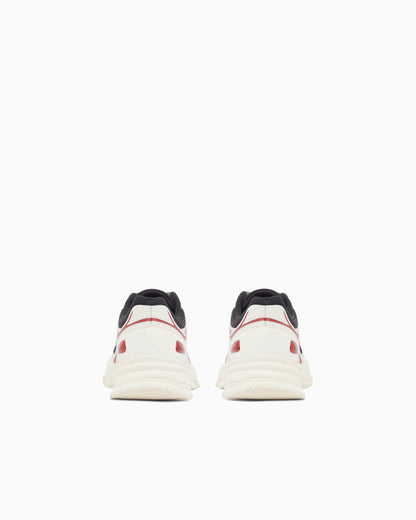 Sneakers in mesh with metallic details