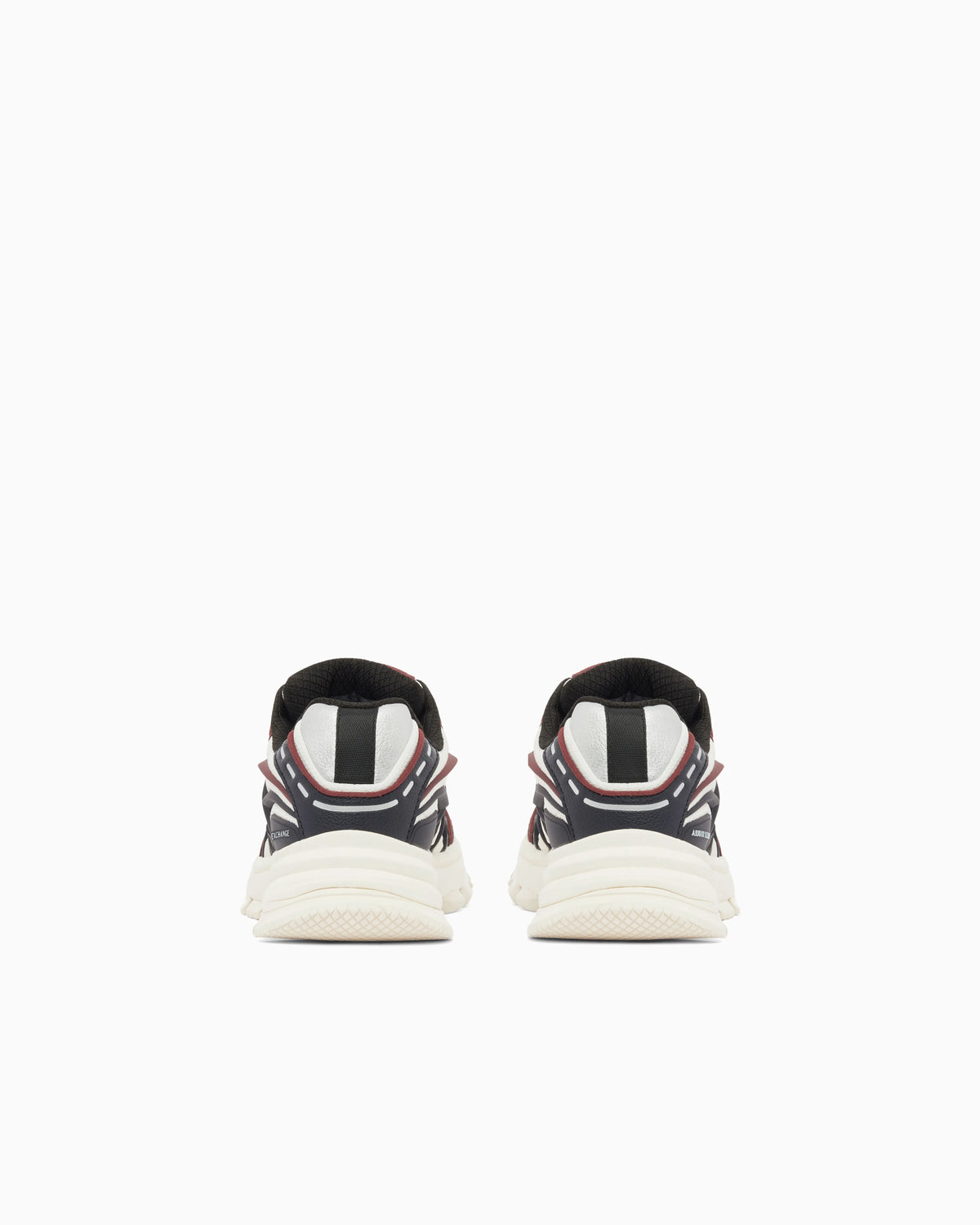 Sneakers in mesh and suede