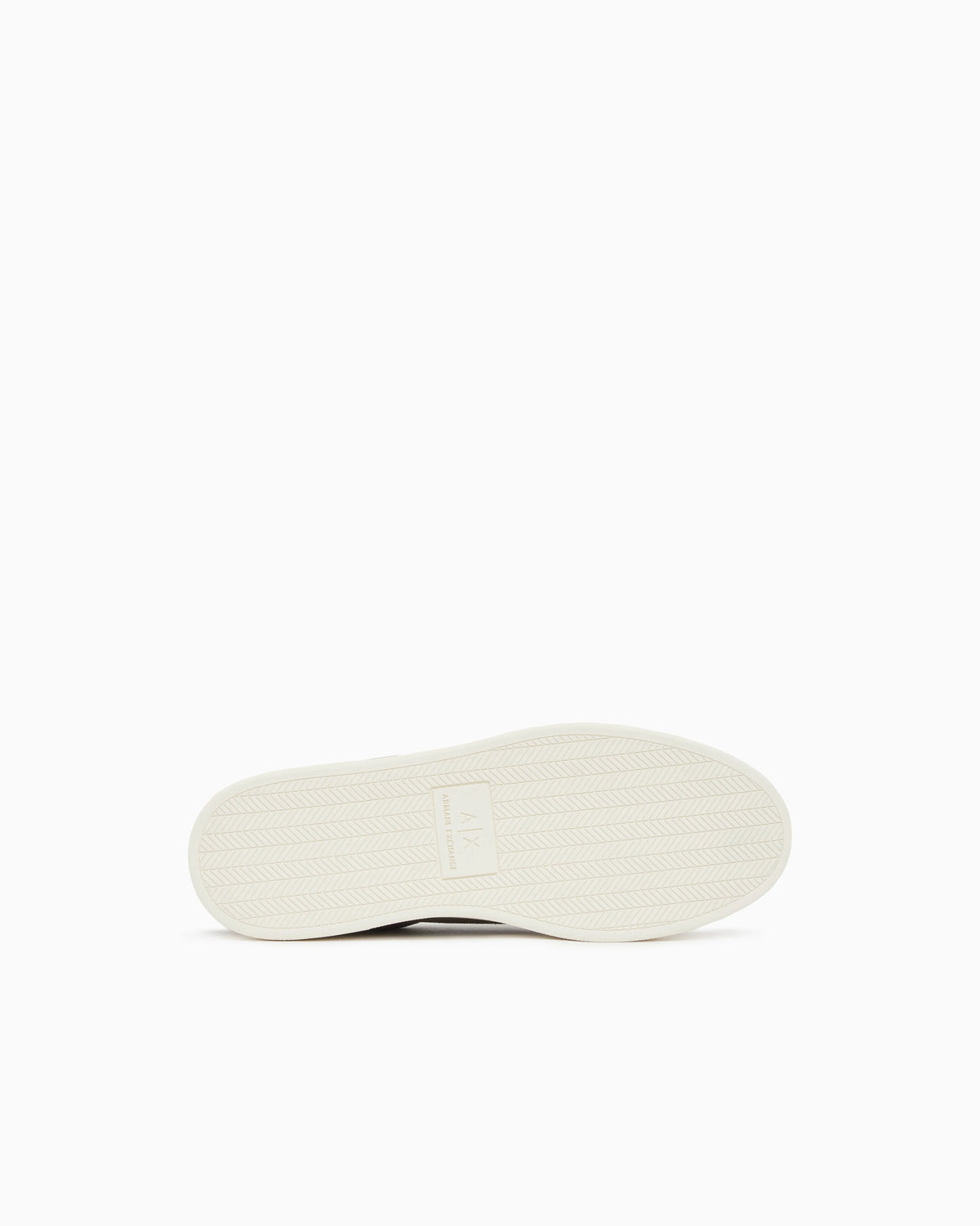Sneakers in suede and split leather with a rubber sole