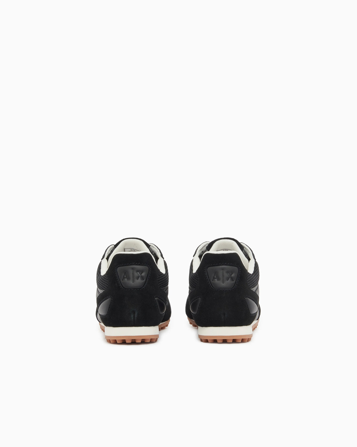 Low top Sneakers in mesh and suede with rubber sole