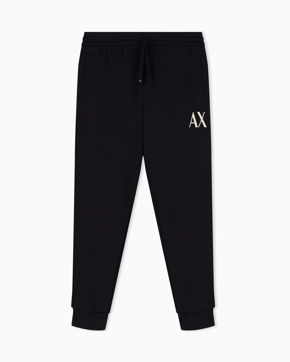 regular fit trousers jersey with bonded stretch cotton