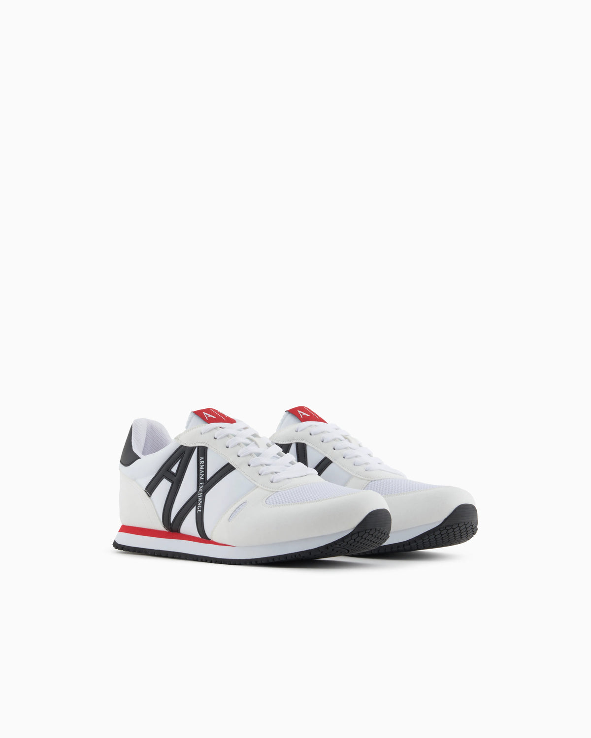 Sneakers in eco-suede, mesh and nylon