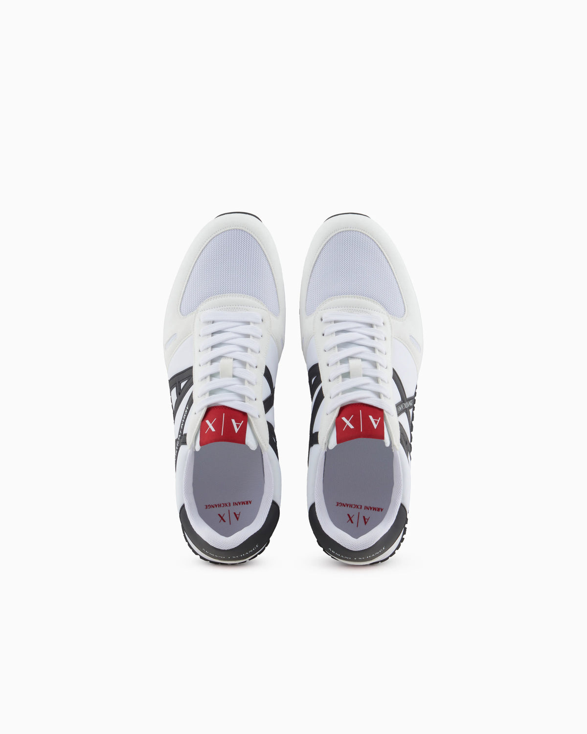 Sneakers in eco-suede, mesh and nylon