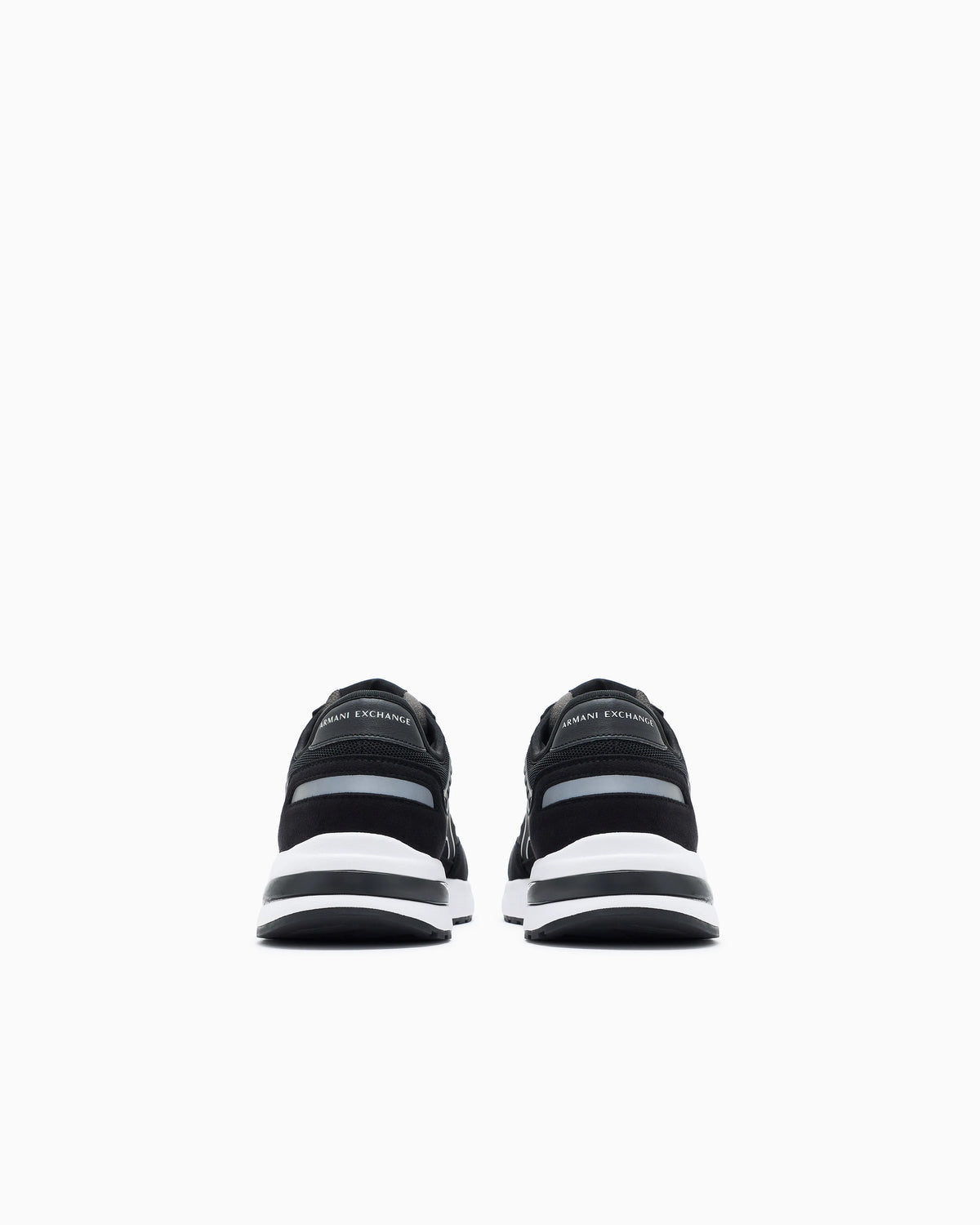 Sneakers in ripstop with micro suede