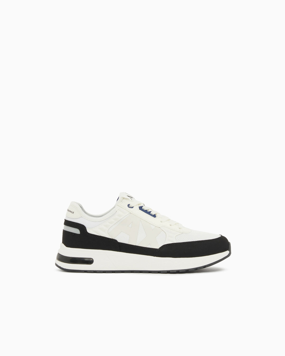 Sneakers in ripstop with micro suede